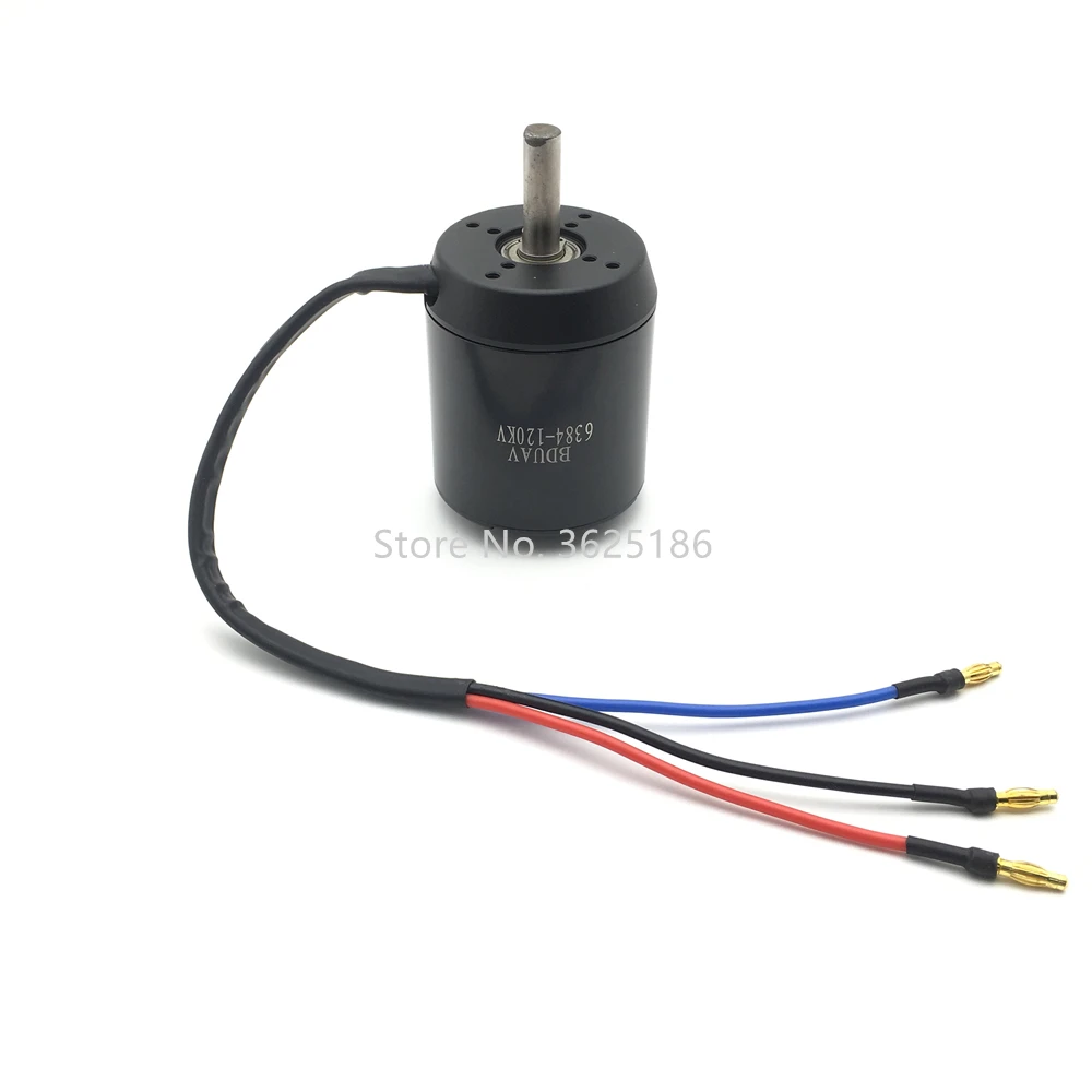 6384 120KV BLDCブラシレスモーター（アウトラン - 6384 Brushless Motor Sensored のレビューと価格